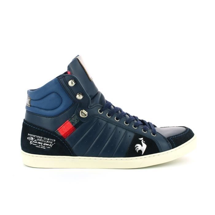 basket le coq sportif bleu marine