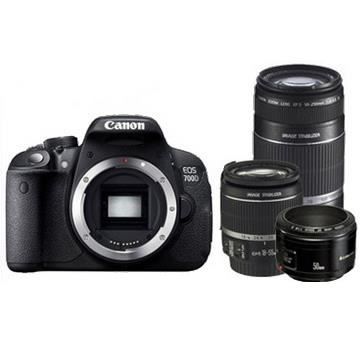 Entrez dans la photo reflex numérique Canon EOS 700D le 18 55 55 250