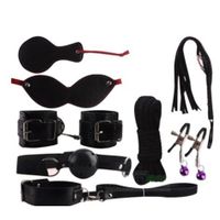 Set bondage noir Set bondage noir