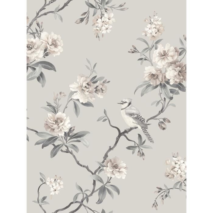 Papier peint oiseaux gris Achat / Vente papier peint Cadeaux de