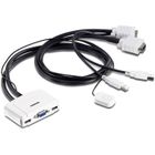 Comparer TRENDNET TK217I BLANC 2PORT  