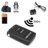 Système d'écoute Mini micro espion talkie walkie écoute à distance Système d'écoute Mini micro espion talkie walkie écoute à distance