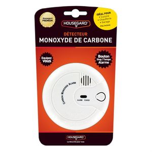 DÉTECTEUR DE FUMÉE - GAZ Détecteur de monoxyde de carbone DÉTECTEUR DE FUMÉE - GAZ Détecteur de monoxyde de carbone