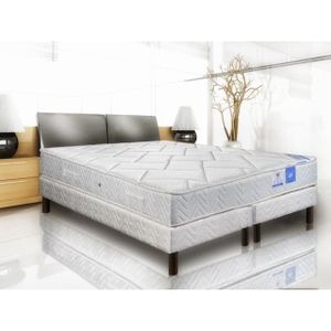 BENOIST Matelas SALAMANCA 180x200 cm - Ressorts - Ferme et équilibré - 609 ressorts ensachés - 2 personnes