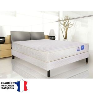COCOON Matelas 180x200 cm - Mousse - Ferme - 50kg/m? - 2 personnes