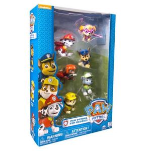 PAT PATROUILLE Pack 6 Figurines Pat Patrouille