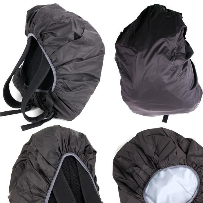 Protection antipluie noire pour sac à dos Eastpak modèles Out of office, Pinnacle, Egghead et