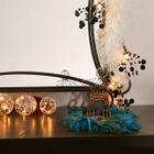 OBJET DECORATIF - STATUE Couronne plume de paon
