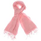 ECHARPE - FOULARD Chèche Levi's en lin Rose poudré…
