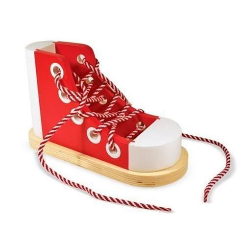 Loisir Créatif Chaussure à lacer en bois Achat / Vente boîte à