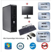 Dell GX 520 + Ecran + Clavier + Souris