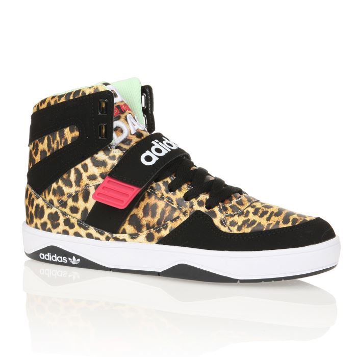 adidas basket leopard