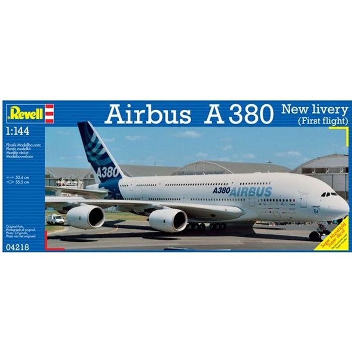 Airbus A380 New Livery   Cette maquette contient 163 pièces
