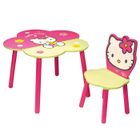 TABLE BEBE Lot chaise et table fleur Hello Kitty