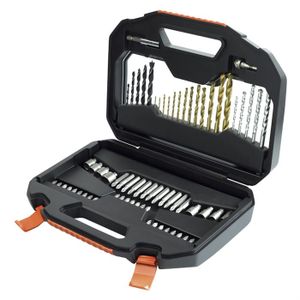 GENERAL (BOITE A OUTIL - CAISSE A OUTIL - COFFRET - VALISETTE - MALETTE) Black&Decker Coffret 70 accessoires