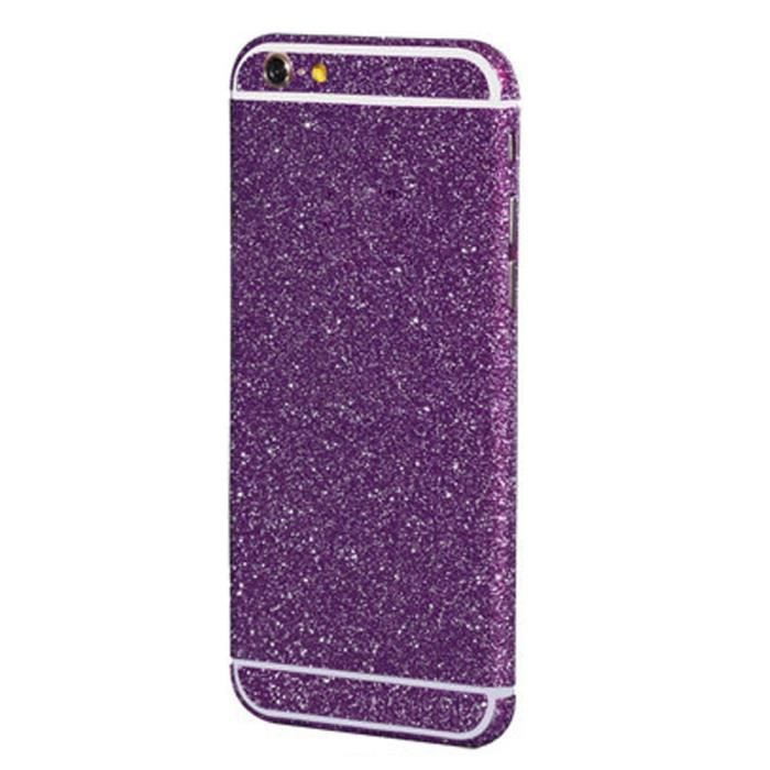 Briller Mat Film Autocollant Decal de Coque de Téléphone pour iPhone 66s Plus 5.5"(Violet