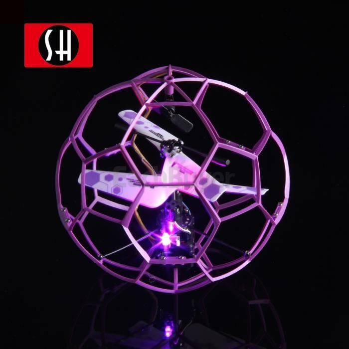 H&eacute;licopt&egrave;re Flyball RC 3.5 Canaux Voies Violet Achat / Vente avion