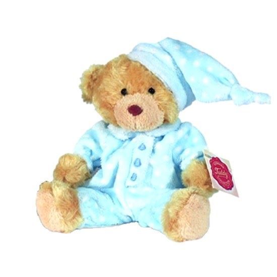 peluche ours bleu