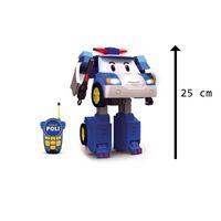 Robocar Poli - Radiocommandé Transformable 25cm Robocar Poli - Radiocommandé Transformable 25cm
