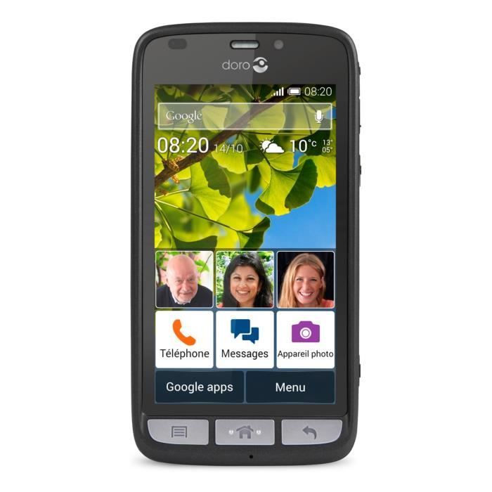 820 Smartphone Compact Noir Téléphone Senior Achat smartphone