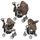 POUSSETTE-CHASSIS POUSSETTE WINNIE Poussette Shopper Trio Set