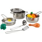 MAISON-ACCESSOIRE MAISON POUPEE Batterie de cuisine en métal Kidkraft 11 pièces