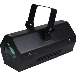 IBIZA LCM003LED-BL Effet de lumi?re Moonflower ? LED RGBAW - Noir