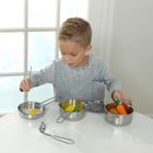 MAISON-ACCESSOIRE MAISON POUPEE Batterie de cuisine en métal Kidkraft 11 pièces