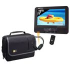 LECTEUR DVD BLURAY VOITURE -  EMBARQUE Lecteur DVD TAKARA DIV187 + housse de transport