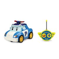  Robocar Poli - Véhicule Radiocommandé Poli 15cm