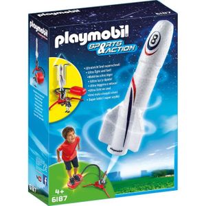 PLAYMOBIL 6187 Fusée avec plateforme de lancement