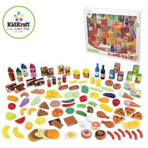 IMITATION PROFESSION-ACTIVITE DE GRANDS Boîte de 125 Gourmandises en plastique Kidkraft