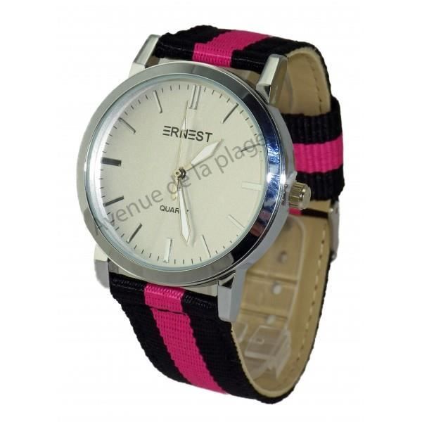 Montre Ernest femme bracelet tissus , Achat/vente montre