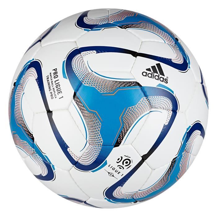 Ballon de football Adidas Ligue 1 Training Pro blanc/bleu - Achat / Vente ballon de football ...