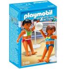  Playmobil Volleyeuses De Plage et Filet