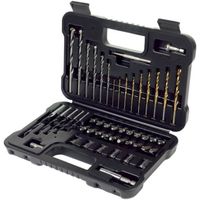 ACCESSOIRE MACHINE BLACK & DECKER Coffret perçage vissage 50 pièces ACCESSOIRE MACHINE BLACK & DECKER Coffret perçage vissage 50 pièces