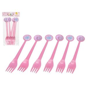 ATOSA 6 Fourchettes Princesse