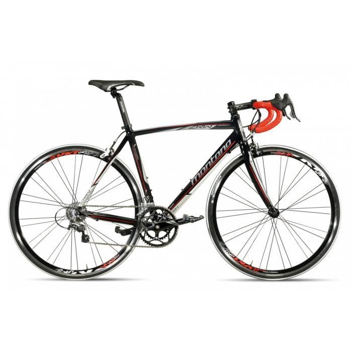 Velo route MONTANA ZEROW TIAGRA (58 Noir) Prix pas cher Cadeaux