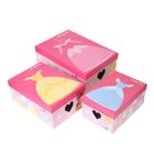 COFFRE A JOUETS PRINCESS 3 Boites de rangement