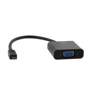 T'nB - Adaptateur micro HDMI vers VGA - Noir - MIHDMIVGA