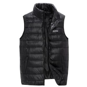 doudoune hommes Bas tombent modèles minces hom noir Achat