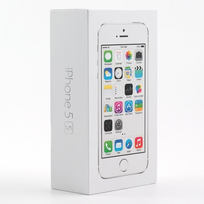iphone 5s 16Go Reconditionné Or Remis a Neuf Tout ...
