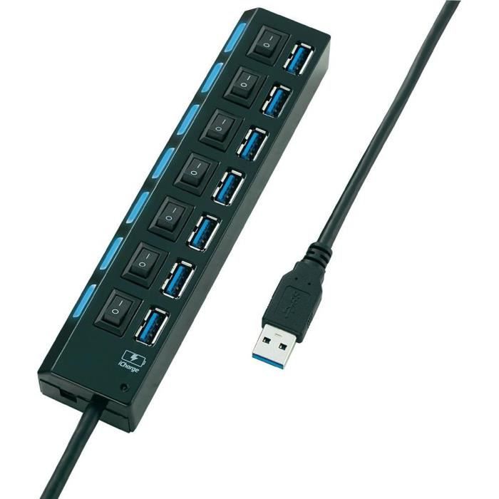 Hub USB 3.0 CONRAD 7 Ports Achat / Vente hub Hub USB 3.0 CONRAD 7