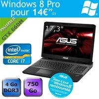 ORDINATEUR PORTABLE Asus G75VW-T2018V