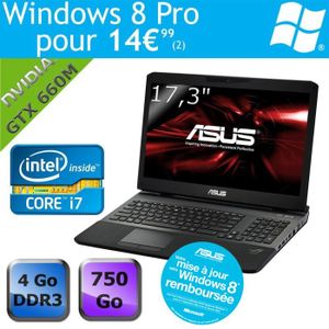 ORDINATEUR PORTABLE Asus G75VW-T2018V