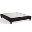 SOMMIER Sommier Déco Choco 140x190cm Lattes Multiplis