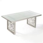 TABLE DE JARDIN VENDUE SEULE BORACAY Table rectangulaire résine/alu 160 cm