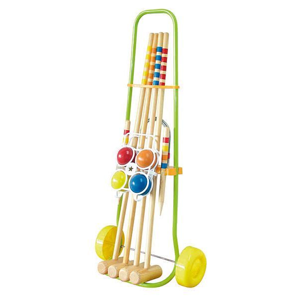 Jeu de croquet en bois Mundu.fr