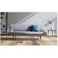  Canapé lit design UNFURL Tissu Gris Foncé conver