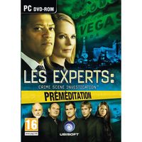LES EXPERTS PREMEDITATION / JEU PC DVD-ROM LES EXPERTS PREMEDITATION / JEU PC DVD-ROM